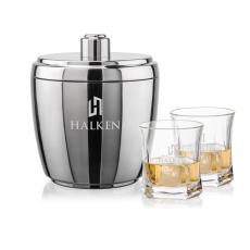 Pescara Ice Bucket & Avalon On-the-Rocks Set - Corporate Gifts