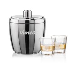 Pescara Ice Bucket & Kansas On-the-Rocks Set - Corporate Gifts