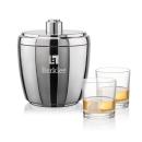 Pescara Ice Bucket & Whitlock On-the-Rocks Set