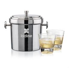 Milano Ice Bucket & Aspen On-the-Rocks Set - Corporate Gifts
