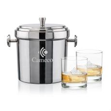 Milano Ice Bucket & Aristocrat On-the-Rocks Set - Barware Gift Sets