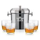 Milano Ice Bucket & Carberry On-the-Rocks Set