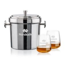 Milano Ice Bucket & Dunhill On-the-Rocks Set - Corporate Gifts