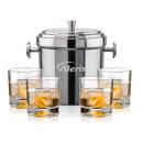 Milano Ice Bucket & Hadley On-the-Rocks Set