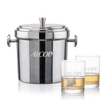 Milano Ice Bucket & Monterey On-the-Rocks Set - Glasses Sets