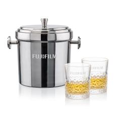 Milano Ice Bucket & Oakham On-the-Rocks set - Corporate Gifts