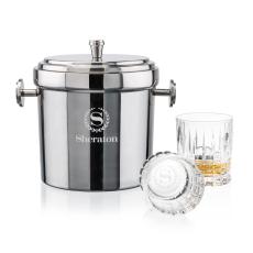 Milano Ice Bucket & Princeton On-the-Rocks Set - Corporate Gifts