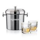 Milano Ice Bucket & Riddell On-the-Rocks Set
