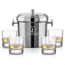 Milano Ice Bucket & Romford On-the-Rocks Set