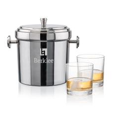 Milano Ice Bucket & Whitlock On-the-Rocks Set - Corporate Gifts