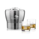 Genoa Ice Bucket & Franca On-the-Rocks Set