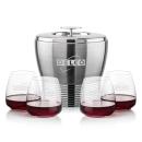 Genoa Ice Bucket & Hogarth On-the-Rocks Set