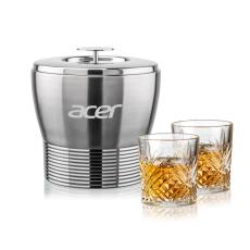 Genoa Ice Bucket & Milford On-the-Rocks Set - Corporate Gifts