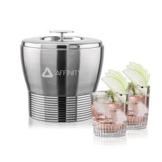 Genoa Ice Bucket & Newkirk On-the-Rocks Set - Icebuckets