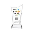 Burnett VividPrint&trade; Award on Newhaven Base - Clear