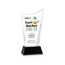 Burnett VividPrint&trade; Award on Newhaven Base - Black