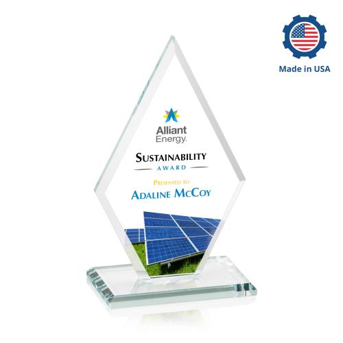 Recognition Awards - Crystal Awards - Tuscany VividPrint&trade; Award