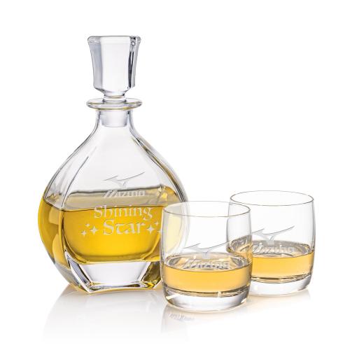 Corporate Gifts - Barware - Barware Gift Sets - Oakville Decanter & Ritz OTR Set