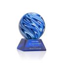 Naples Award on Sheffield Base - Blue