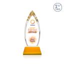 Fortier VividPrint&trade; Award on Entwhistle Base - Amber