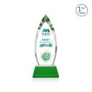 Fortier VividPrint&trade; Award on Entwhistle Base - Green