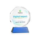 Acadian VividPrint&trade; Award on Newhaven Base - Blue