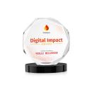 Acadian VividPrint&trade; Award on Alberton Base - Black