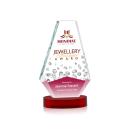 Kingsley VividPrint&trade; Award on Alberton Base - Red