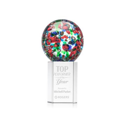 Recognition Awards - Glass Awards - Art Glass Awards - Fantasia Award on Dakota Base