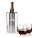 Catania Wine Cooler & Crestview Stemless Wine Set