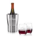 Genoa Wine Cooler & Salem Stemless Wine Set