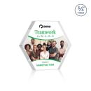 Gilford Hexagon VividPrint&trade; Award - Clear