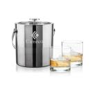 Catania Ice Bucket & Aristocrat On-the-Rocks Set