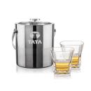 Catania Ice Bucket & Bentley On-the-Rocks Set