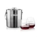 Catania Ice Bucket & Hogarth On-the-Rocks Set