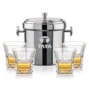 Milano Ice Bucket & Bentley On-the-Rocks Set