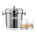 Milano Ice Bucket & Chelsea On-the-Rocks Set