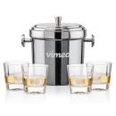 Milano Ice Bucket & Kansas On-the-Rocks Set
