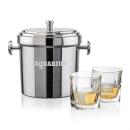 Milano Ice Bucket & Riddell On-the-Rocks Set