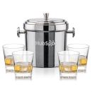 Milano Ice Bucket & Santana On-the-Rocks Set