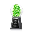 Vortex Award on Tall Marble Base - Black