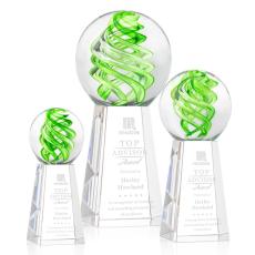 Vortex Award on Novita Base - Clear - Glass Awards