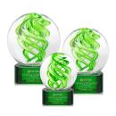 Vortex Award on Paragon Base - Green