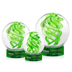 Vortex Award on Stanrich Base - Green - New Items