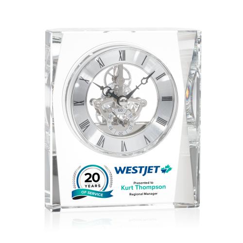 Recognition Awards - Shop by Recipient - Retirement Awards - Rupert VividPrint&trade; Clock