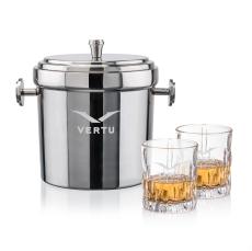 Milano Ice Bucket & Newport On-the-Rocks Set - Corporate Gifts