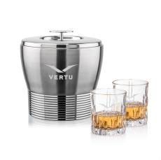 Genoa Ice Bucket & Newport On-the-Rocks Set - Barware Gift Sets