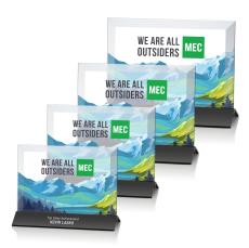 Rainsworth VividPrint Award - Black/Horizontal - Rectangle Awards