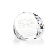 Chiltern Paperweight - Clear - Desktop Awards