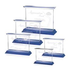 Tobermory Award - Blue (Horizontal) - Crystal Awards